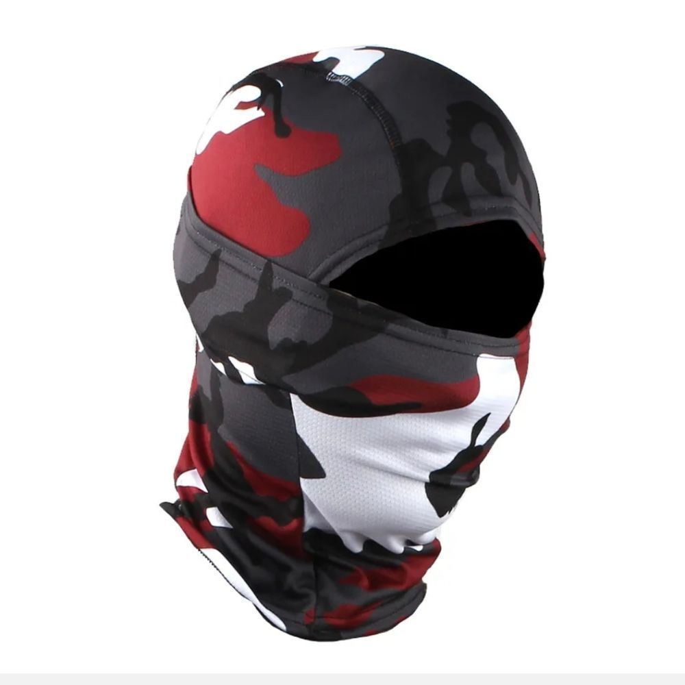Balaclava Camo Face Mask UV Protection Hood Outdoor Tactical Skiing Cycling Mask